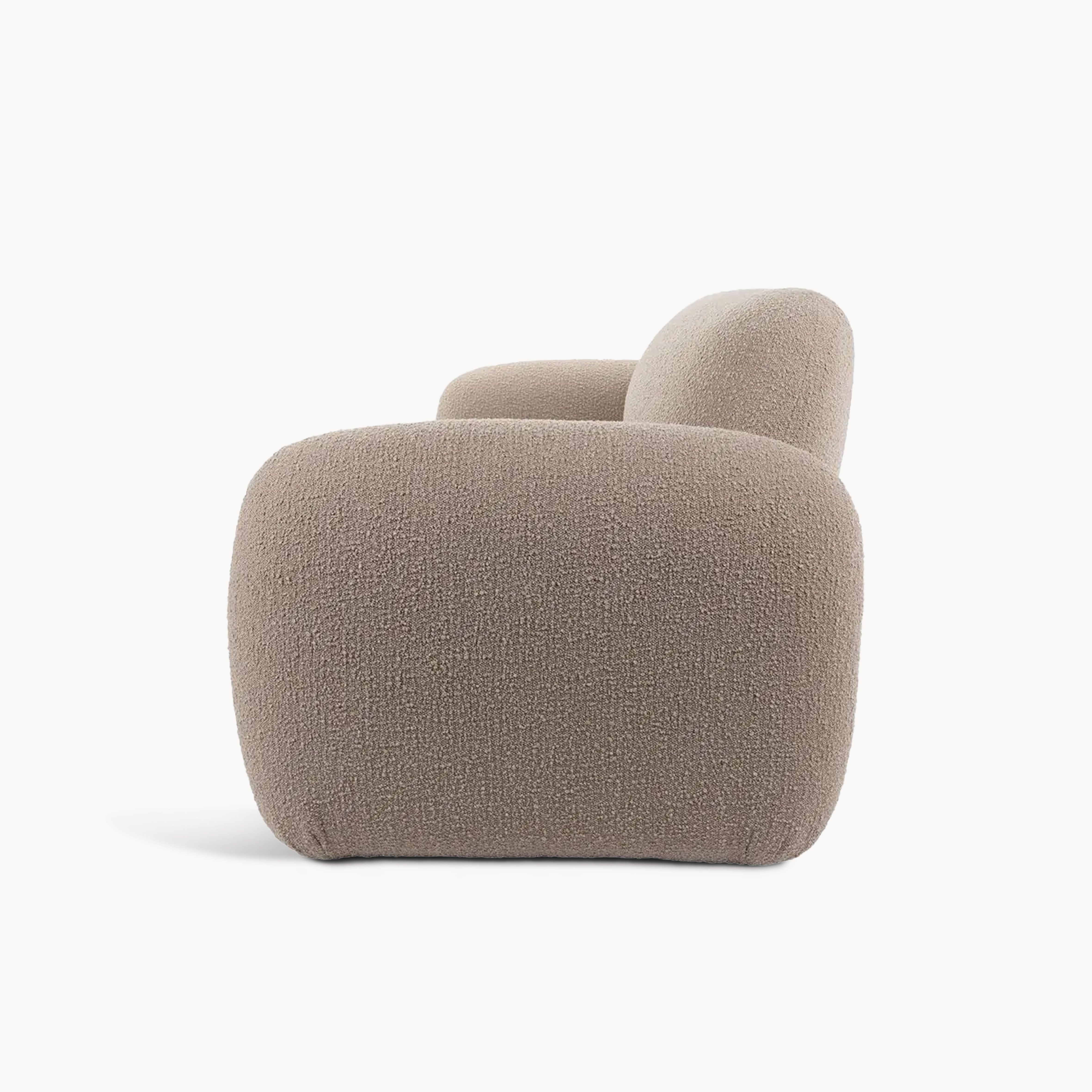 Beldor Fabric one-piece straight sofa