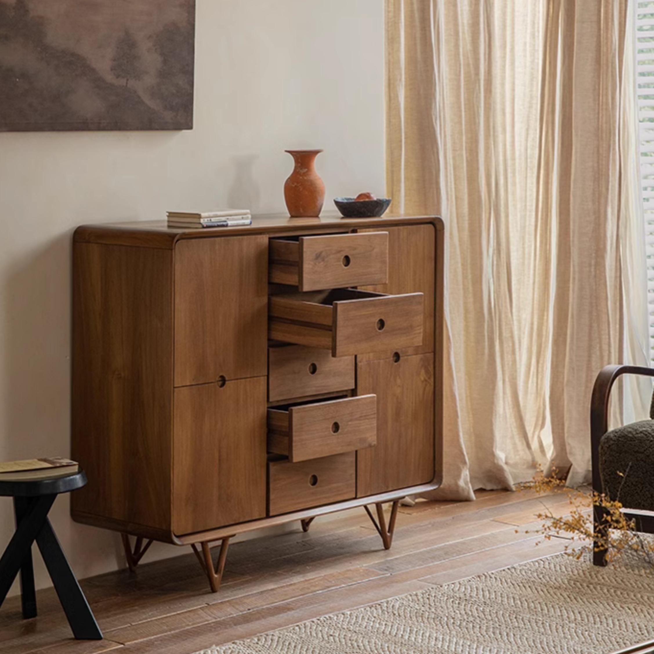 Lerpon Teak solid wood sideboard
