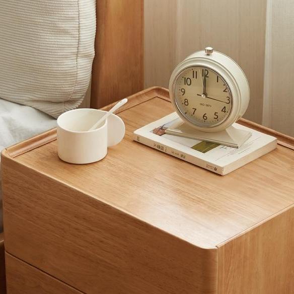 Cedarri 2pcs solid wood nightstands