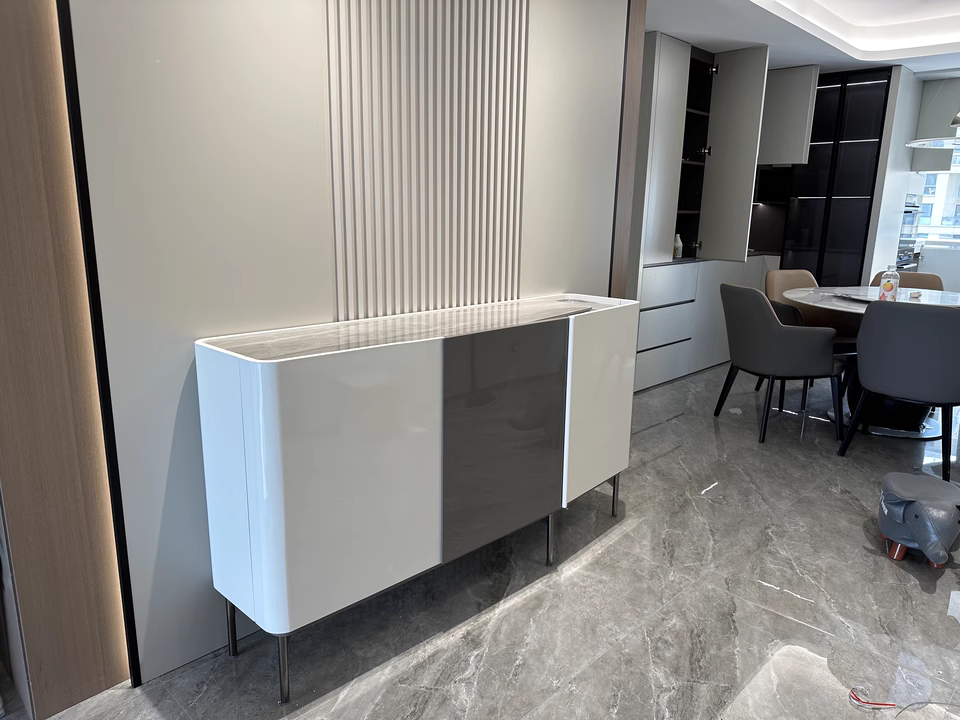 Viromat Sintered stone sideboard