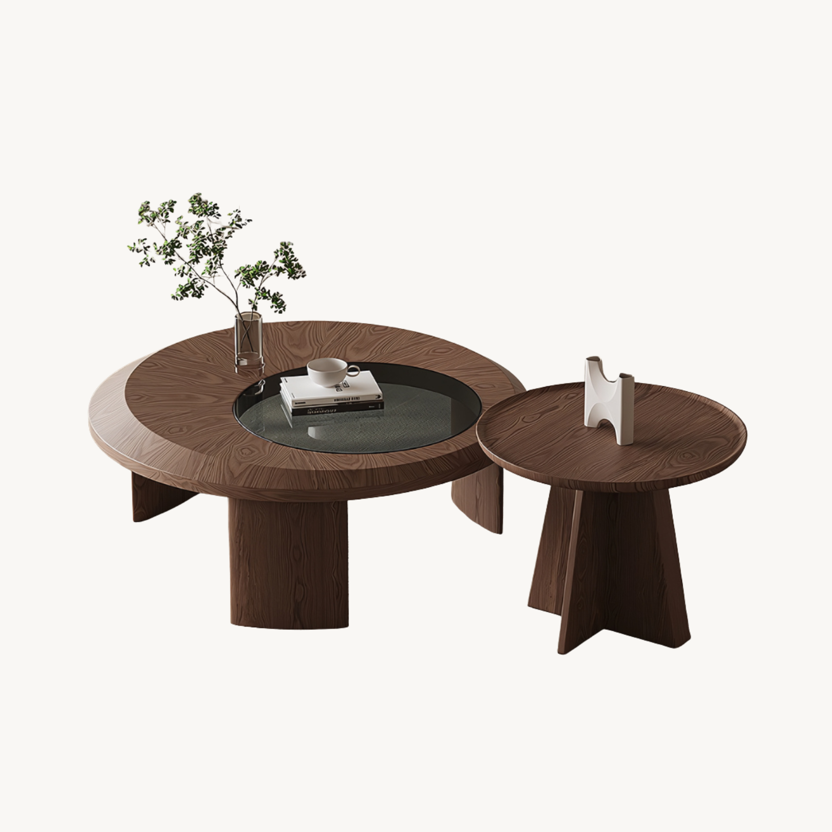 Palas Modern coffee table side table set