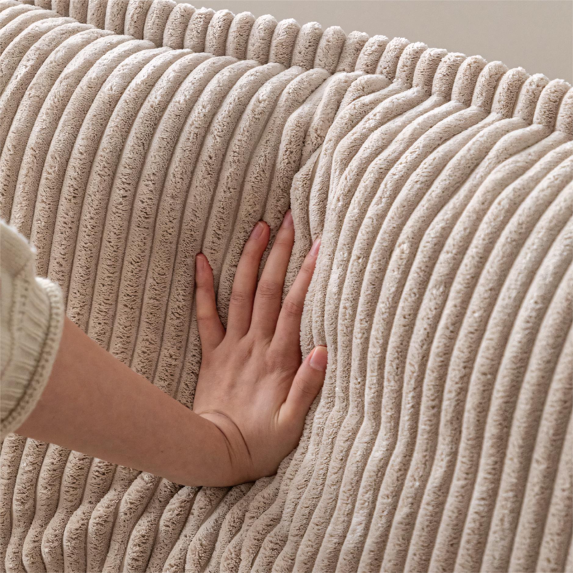 Elarem Washable fabric single sofa-B