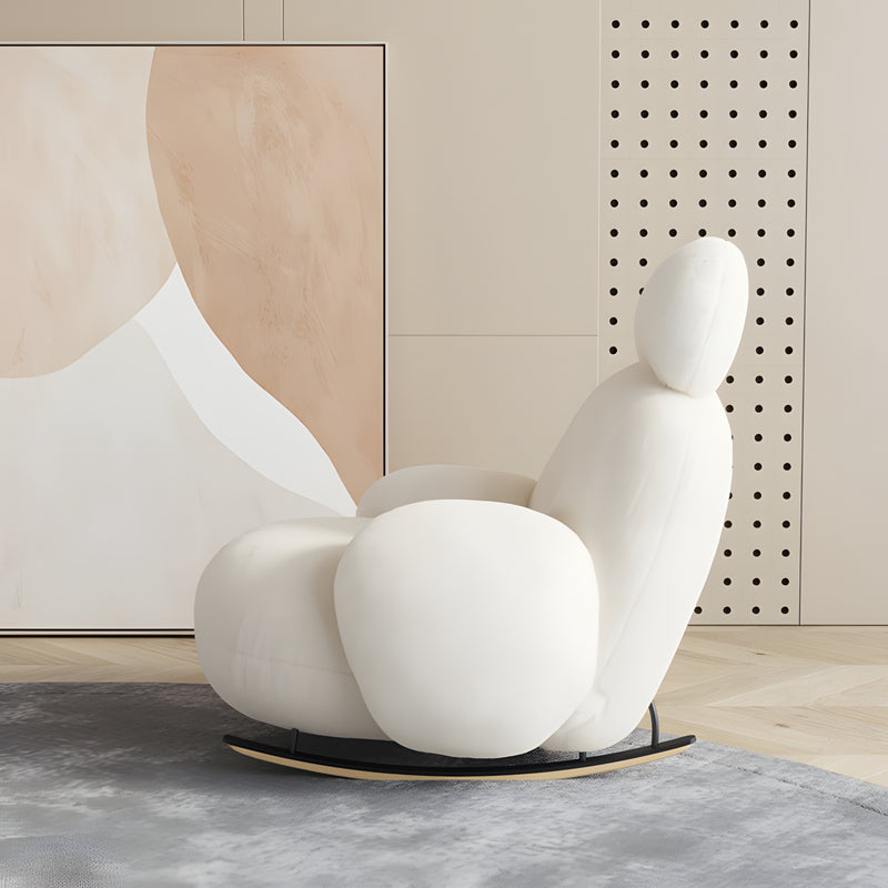 Soliwa Velvet accent chair