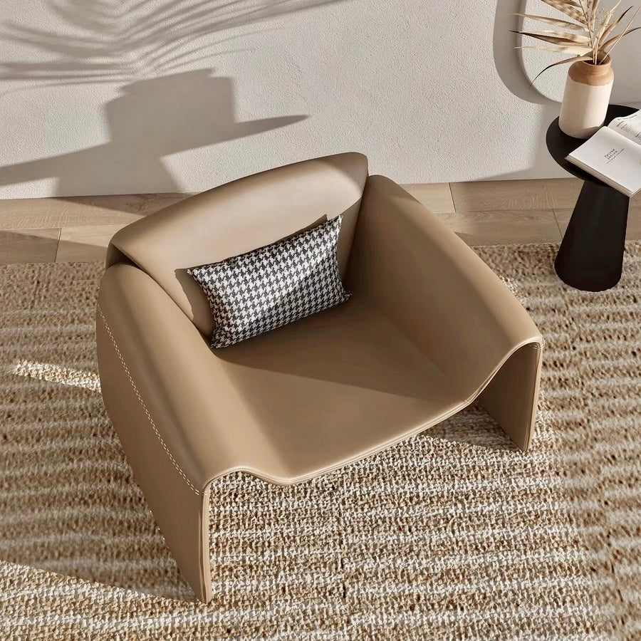 Feloisa Leather accent chair-A