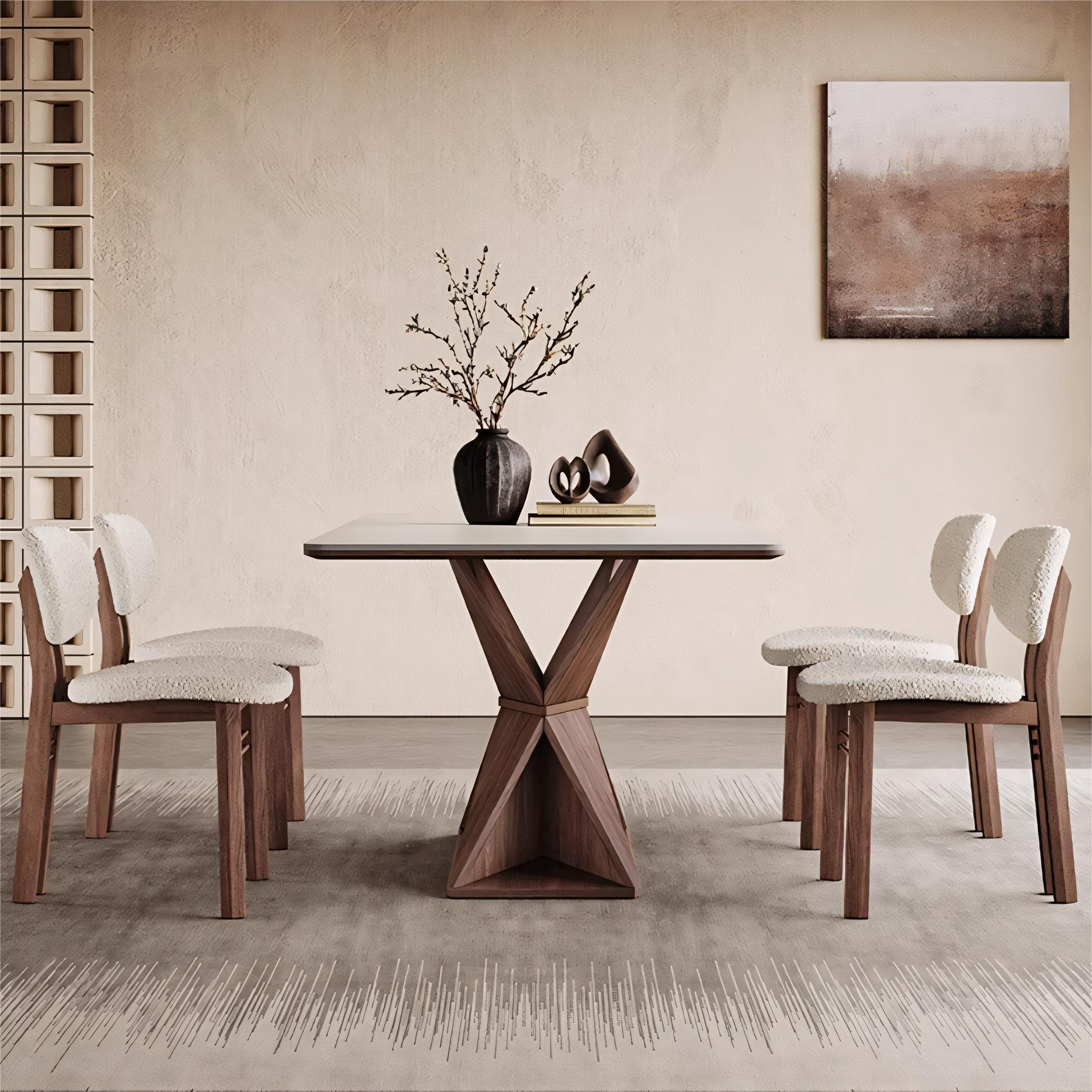 Elvina  Sintered stone rectangular dining table