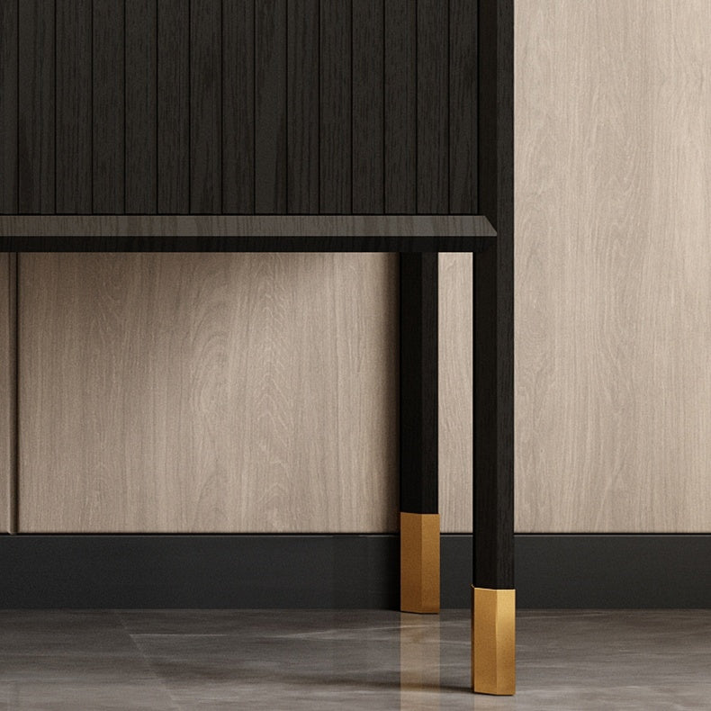 Melra Wooden marble sideboard-B