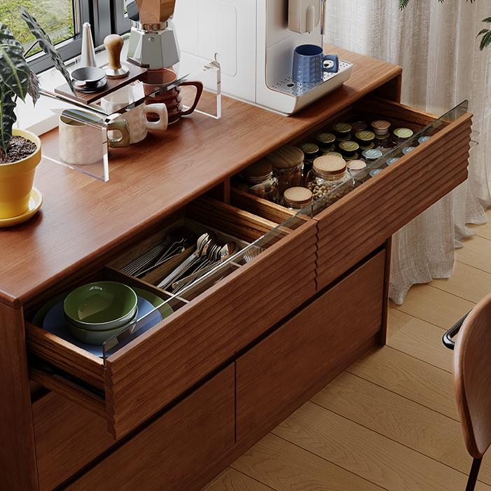 Orvea Solid wood chest of drawers