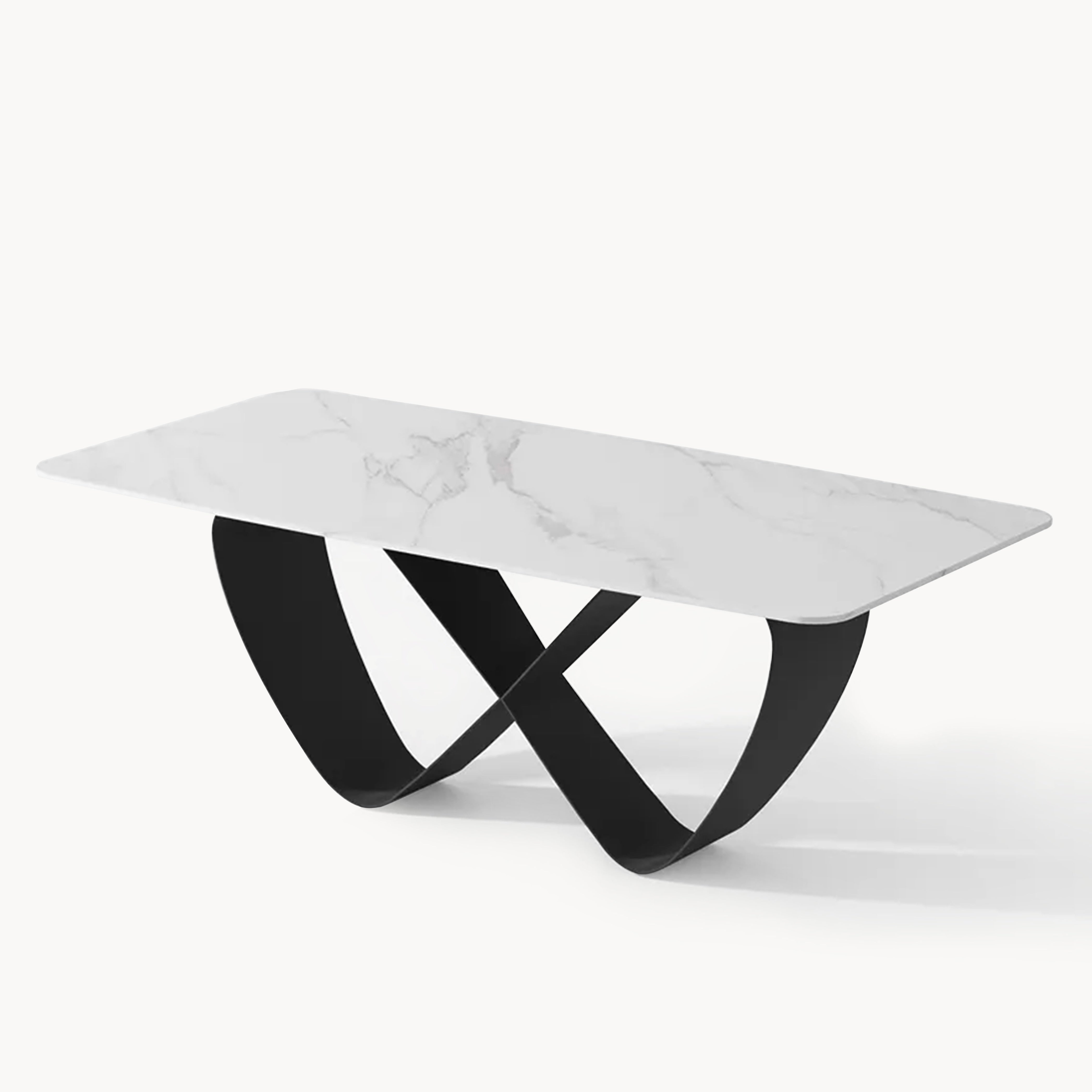 Anita Sintered stone rectangular dining table