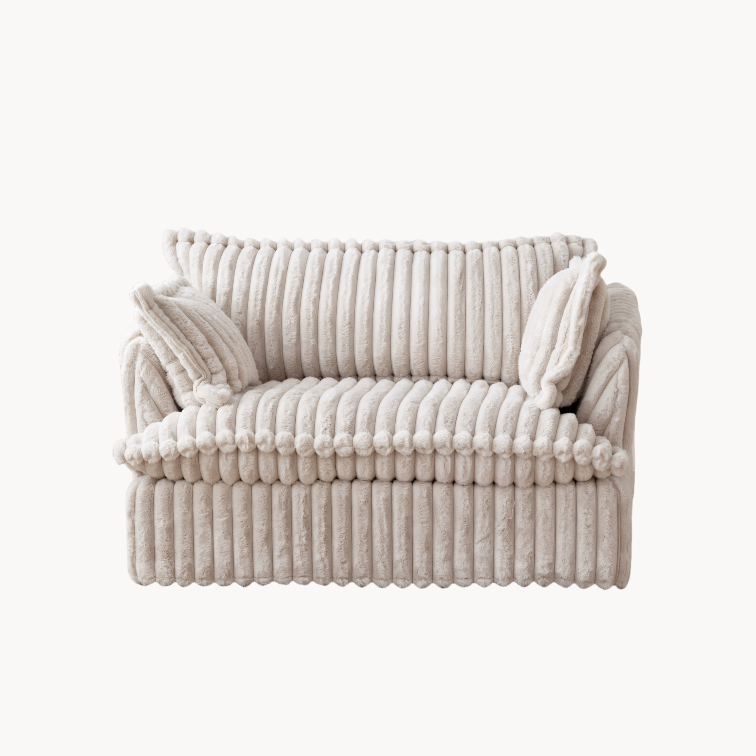 Elarem Washable fabric single sofa-C