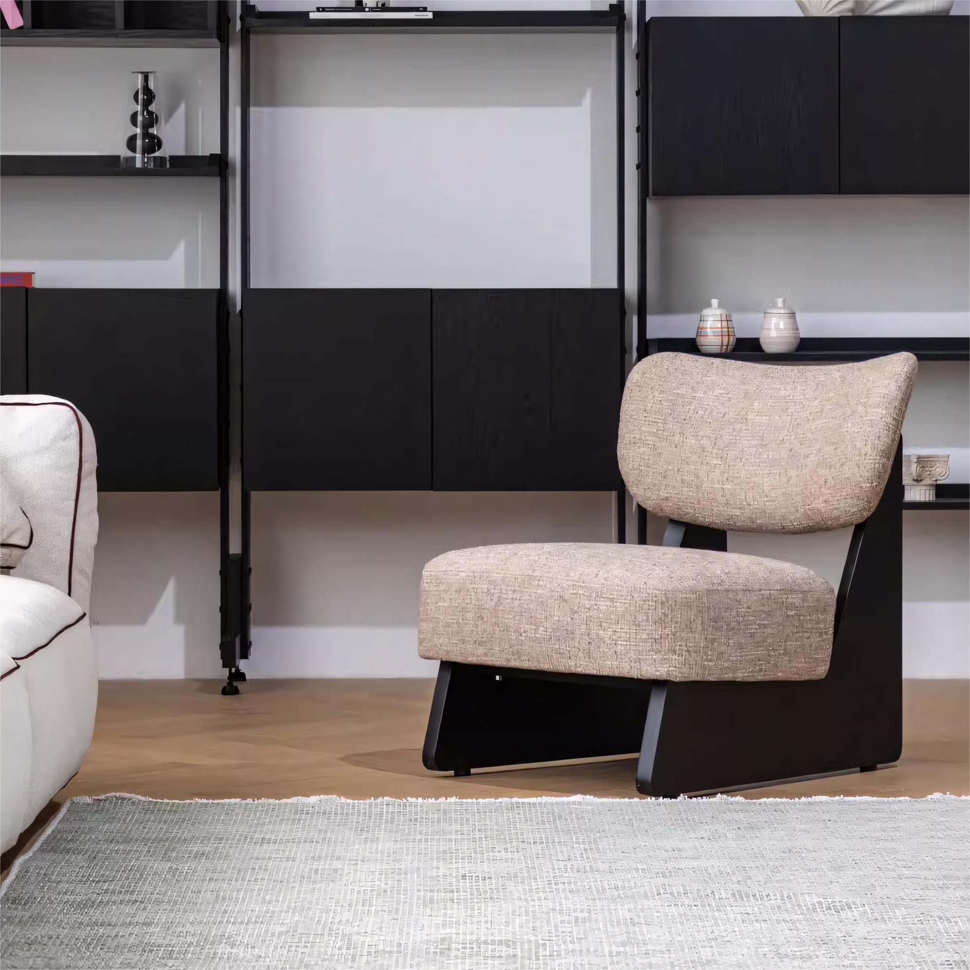 Nereus Fabric accent chair