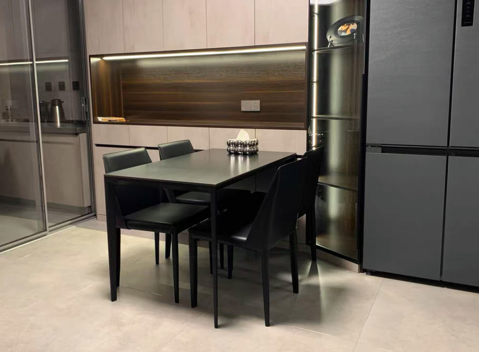 Enrila Sintered stone rectangular dining table