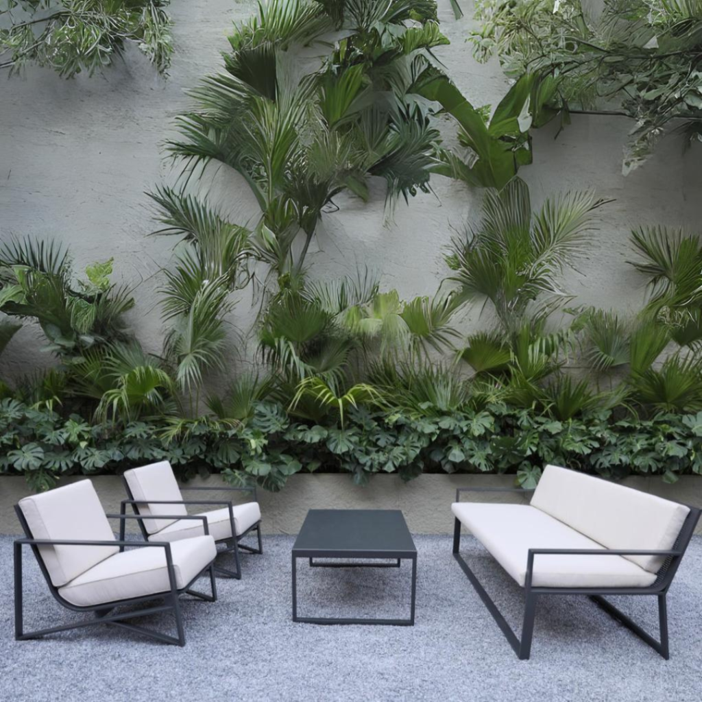 Fenis Minimalist aluminum alloy outdoor sets