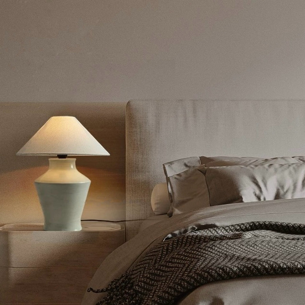 Derioan Ceramic fabric lamp