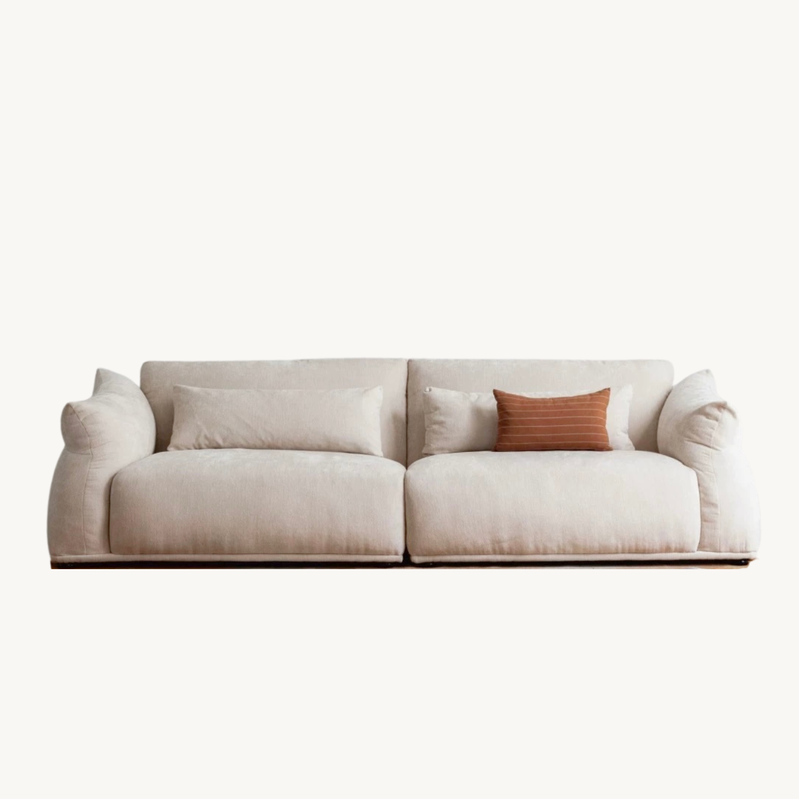 Manti Fabric straight sofa