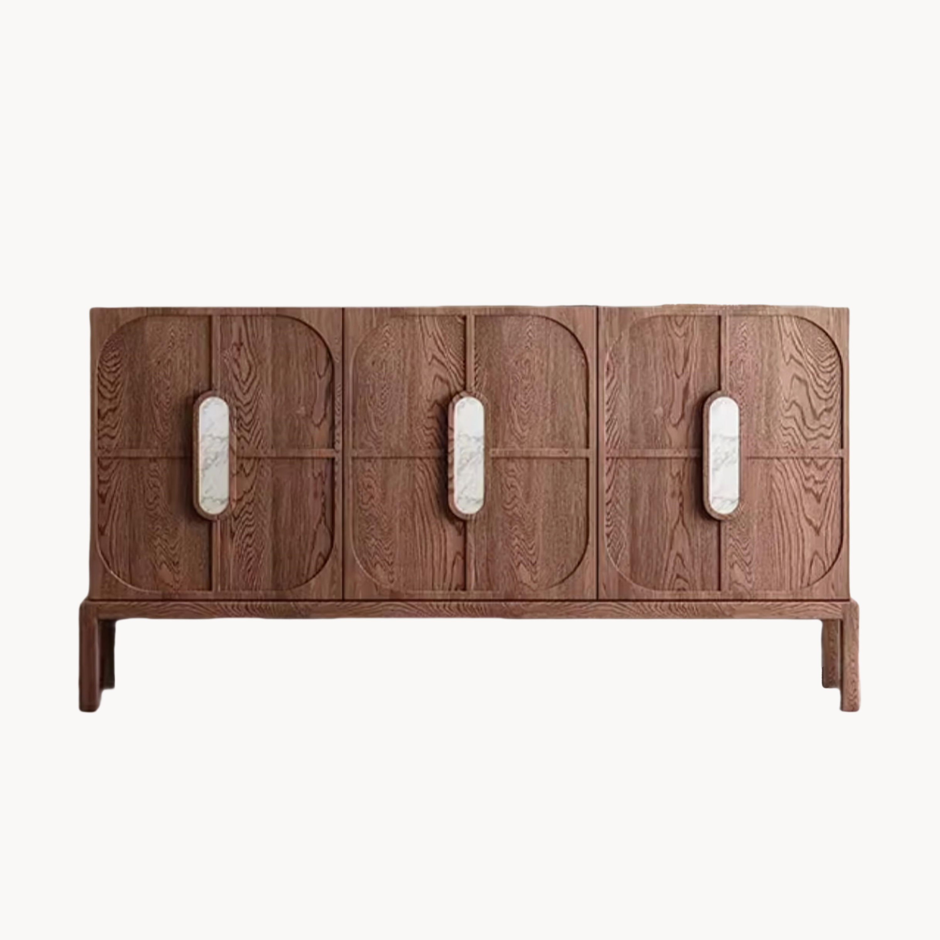 Zalro Wooden marble sideboard-A
