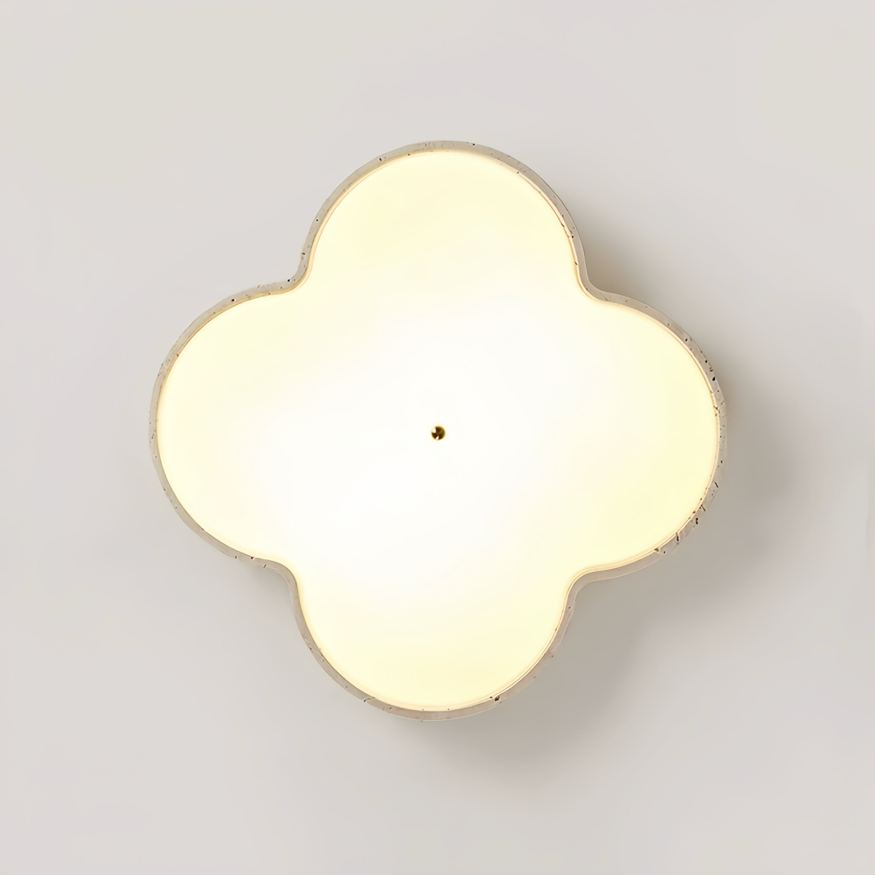 Ethy Beige travertine ceiling light