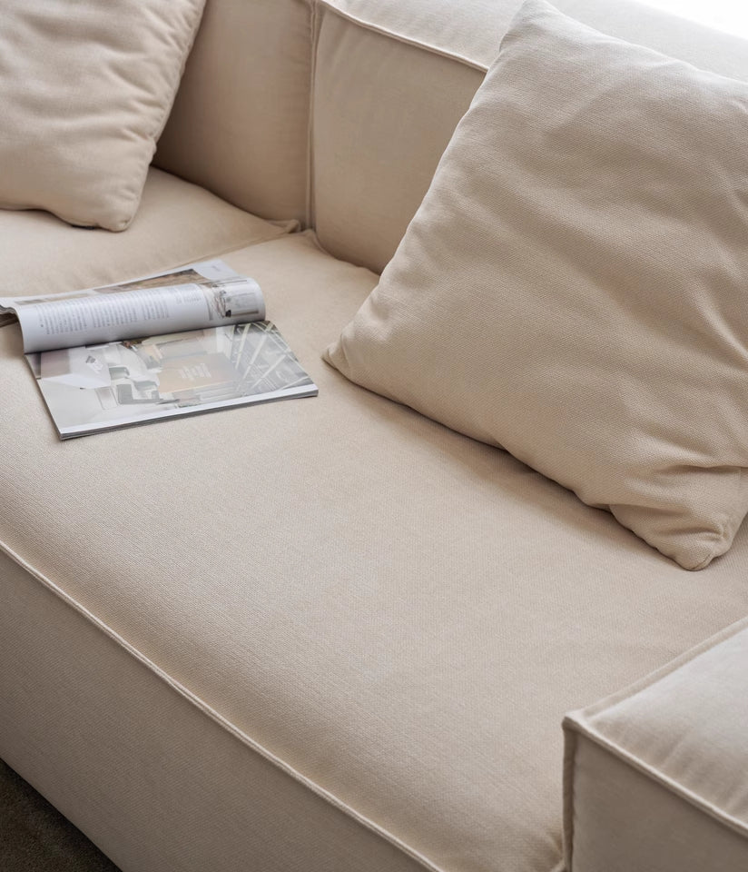 Eobie Washable fabric straight sofa