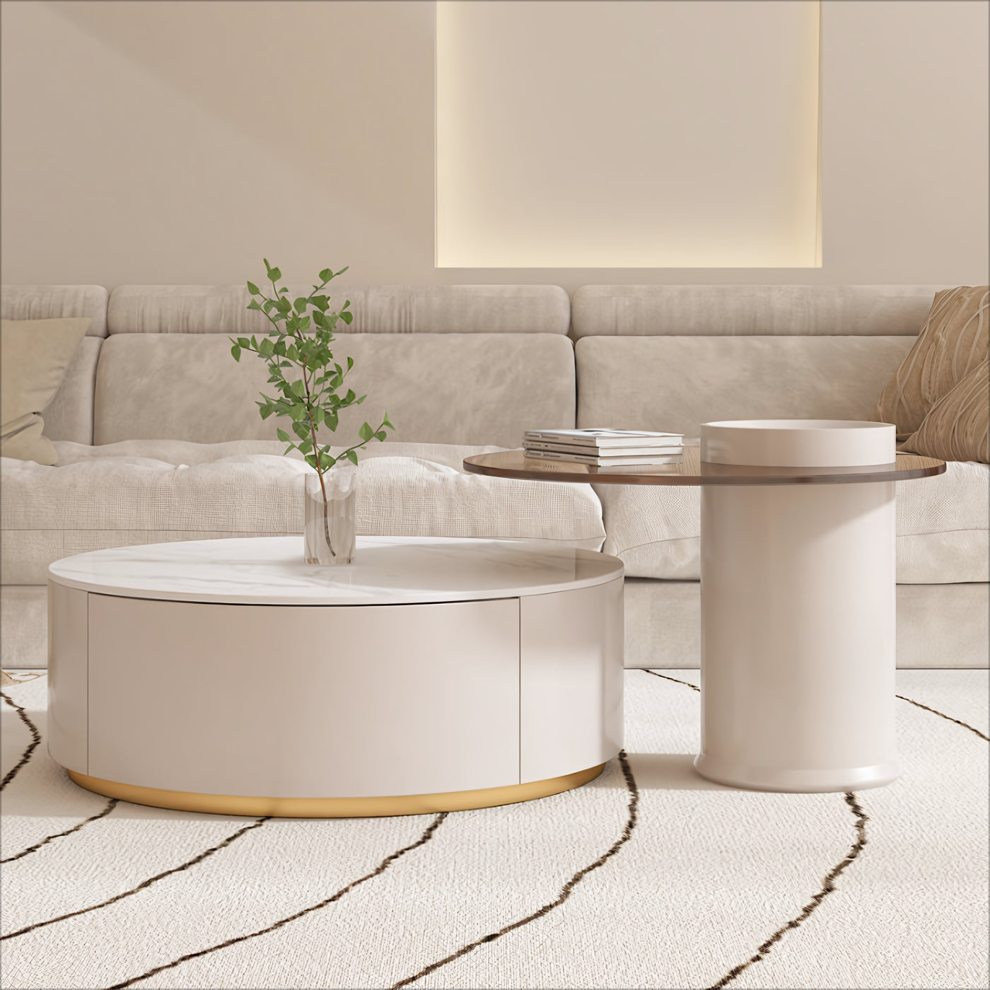 Desanis Sintered stone coffee table