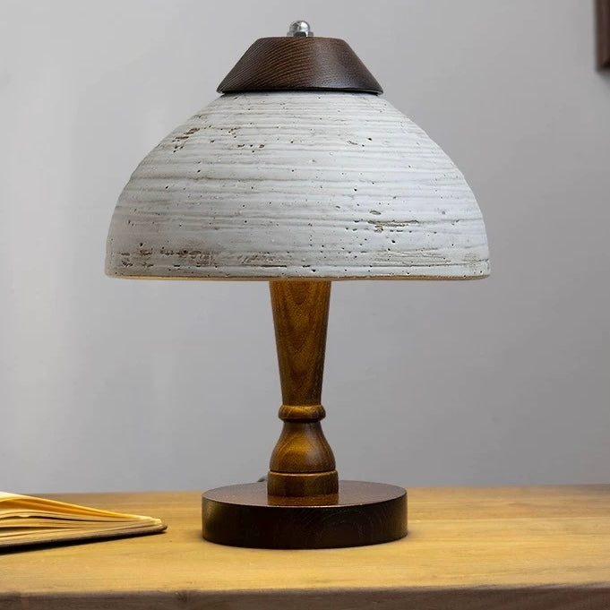 Klasen Ceramic solid wood lamp