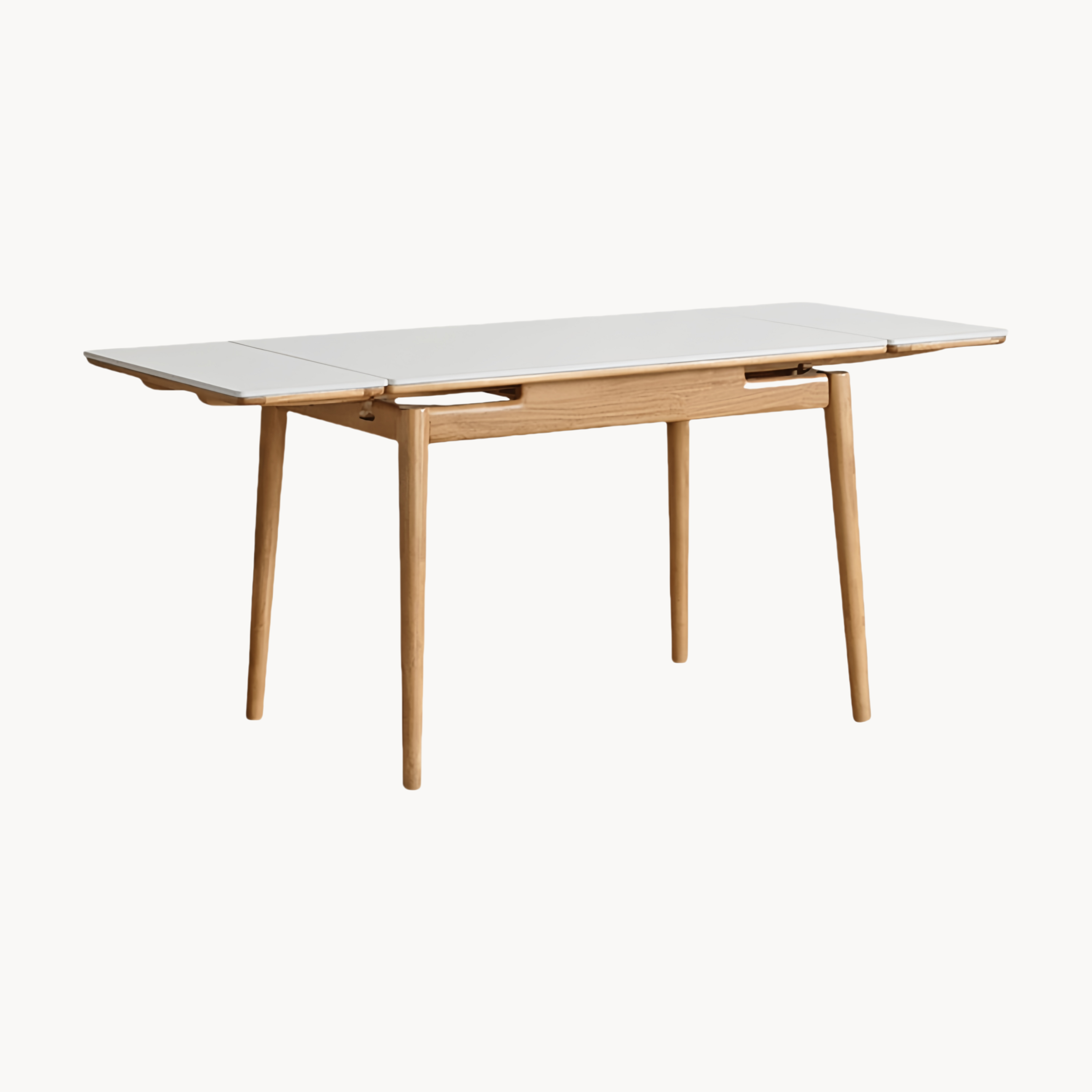 Elione Extendable sintered stone rectangular dining table