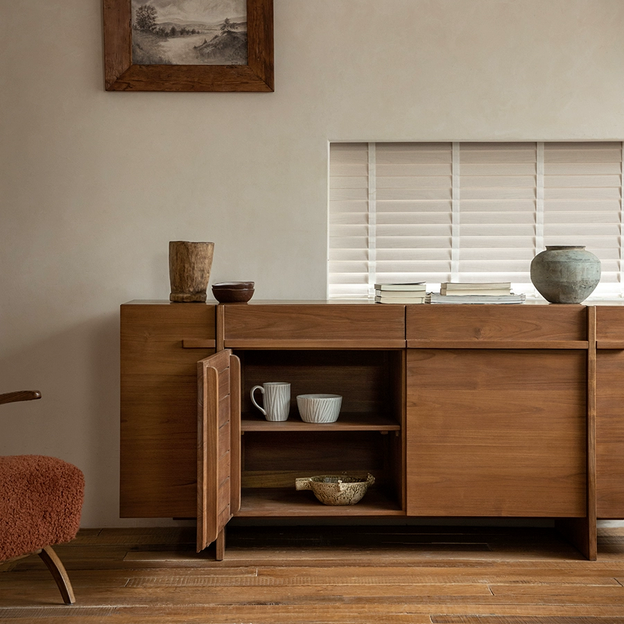 Balix Teak solid wood sideboard