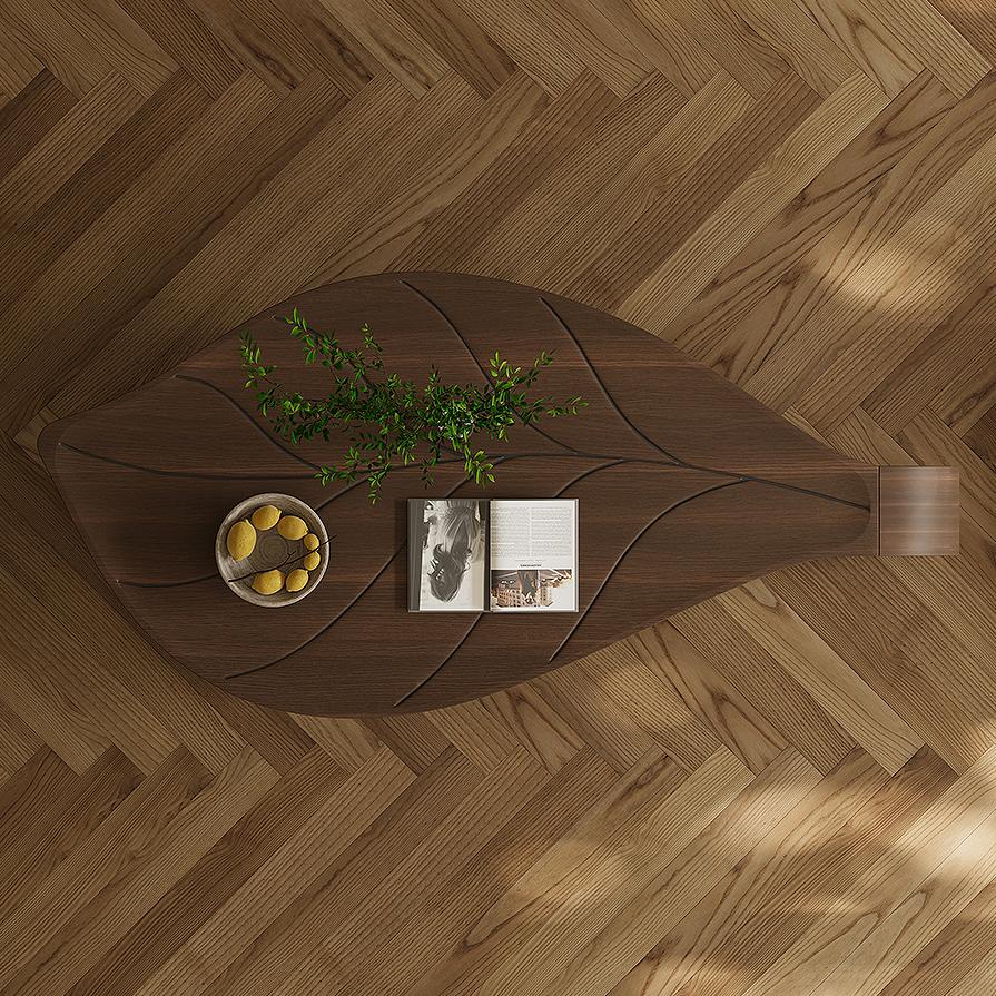 Folia Leaf-shaped coffee table
