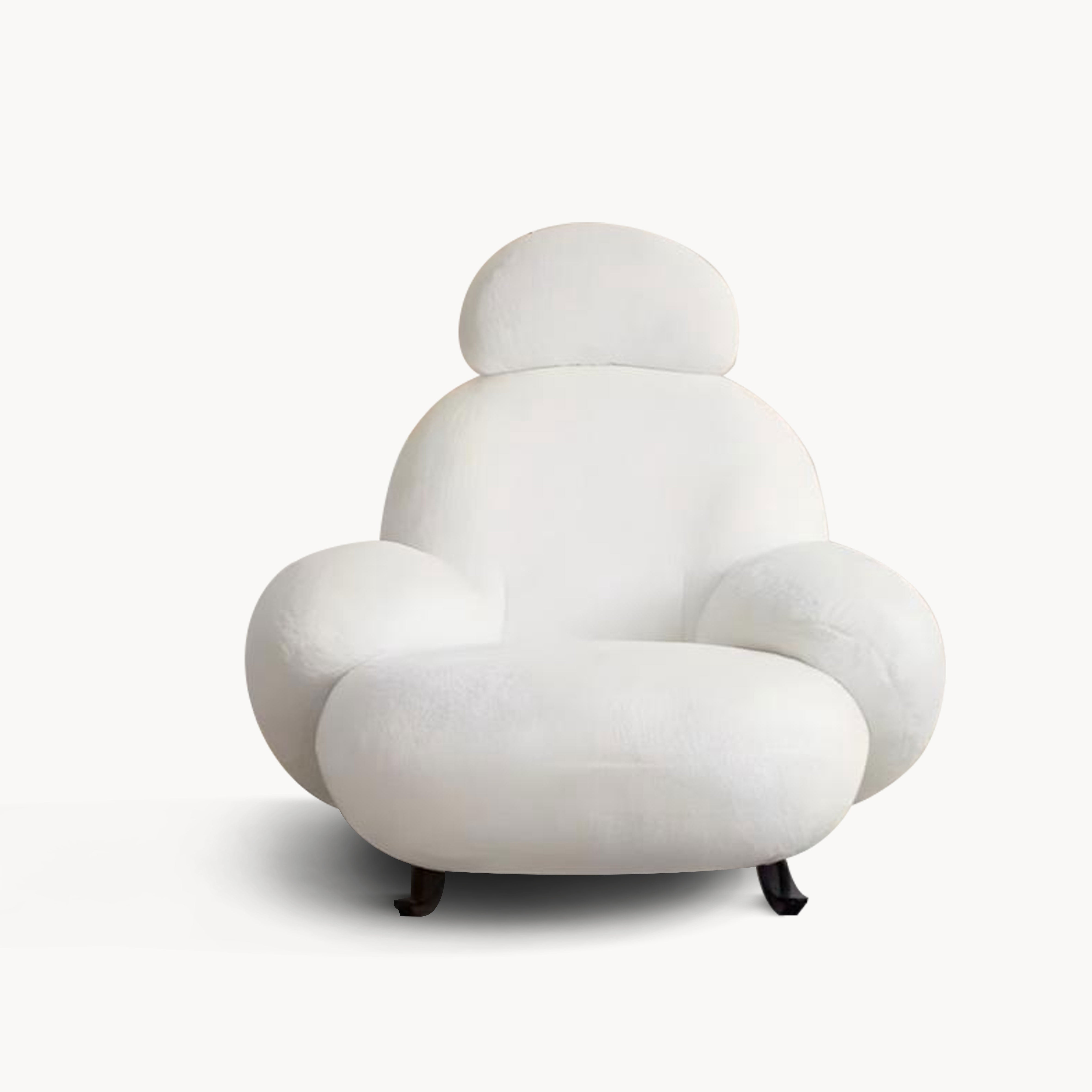 Soliwa Velvet accent chair