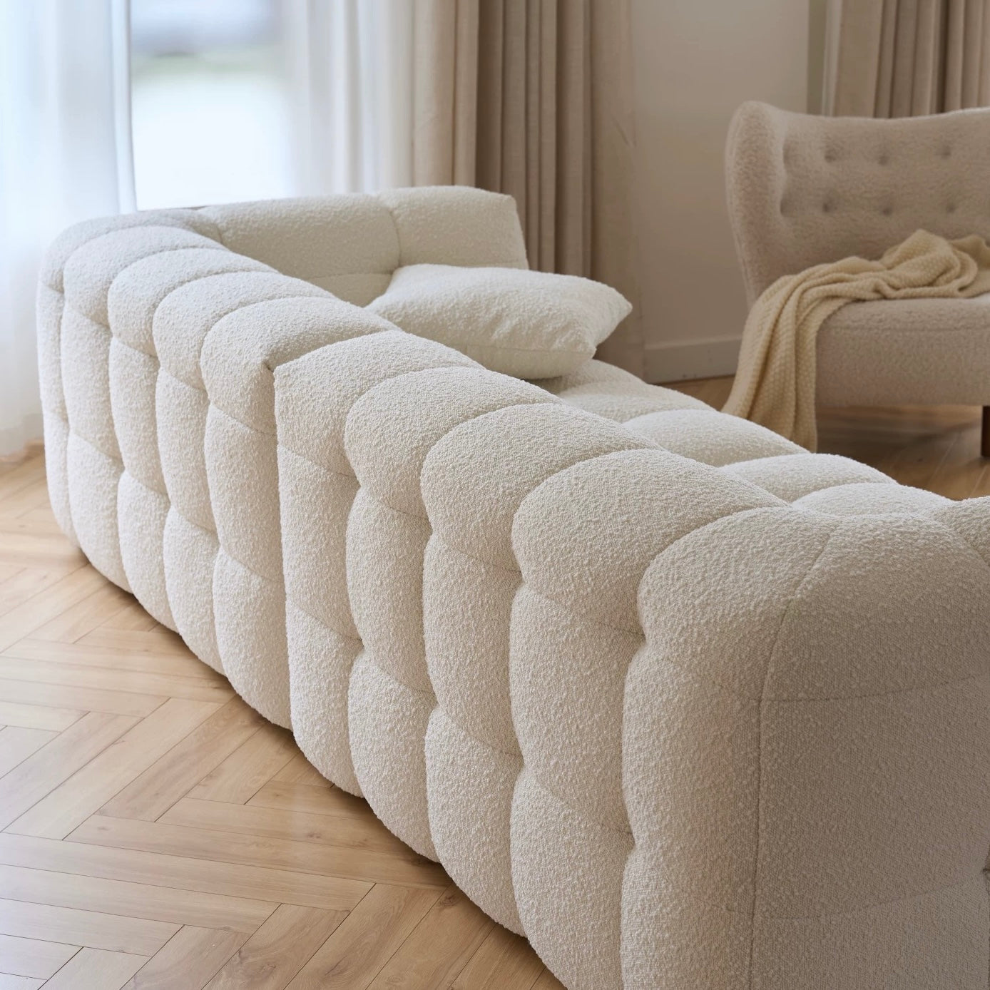 Wolibre Fabric straight sofa